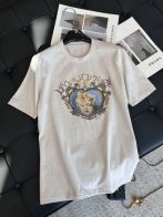 爽やかな セントマイケル 洗濯スーパーコピー プリント 純綿tシャツ トップス 短袖 シンプル ファッション ホワイト 人気