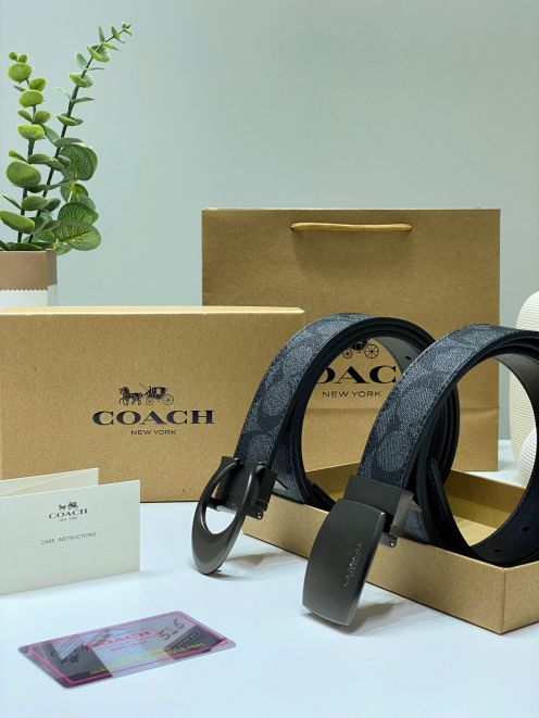 NEW圧倒的 新作コーチベルトn級品 純粋 牛革素材 バックルベルト