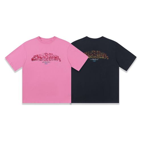 お得100%新品 ヴェトモンシャツ激安通販 純綿 トップス 半袖Tシャツ プリント シンプル 人気新作 2色可選