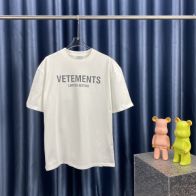 ヴェトモンシャツコピー 純綿 トップス 短袖 プリント Tシャツ 男女兼用 ファッション 大人気 ホワイト