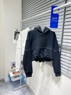 レキサンダーワン ハワイコピー トップス パーカー ファッション 人気 フード付き ショット 2色可選 ブラック