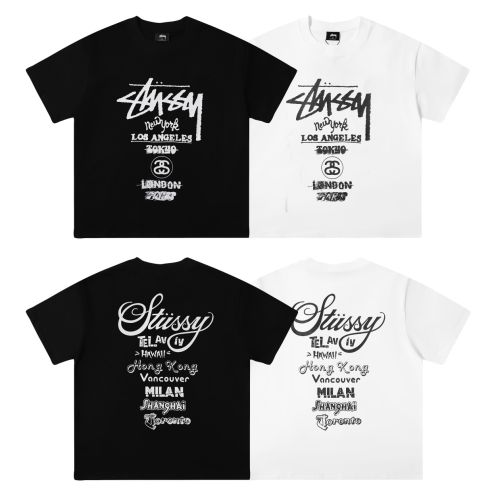 春夏新作 ステューシー半袖tシャツｎ級品 トップス 純綿 プリント ファッション 人気 シンプル 2色可選