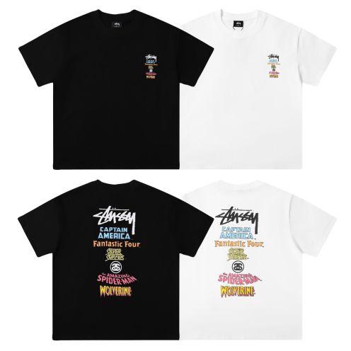 着心地が良い レディース ステューシーtシャツｎ級品 トップス 純綿 短袖 プリント シンプル 2色可選
