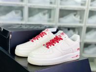 最安値 人気　シュプリーム　エアフォースコピー NikeとSupreme　コラボレーション　レザー素材