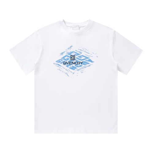 HOT品質保証  ジバンシー シャツ激安通販 トップス tシャツ 人気品 半袖 プリント 純綿 柔らかい 男女兼用 ホワイト