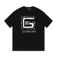超激レア人気新作 ジバンシィ服コピー 半袖 トップス 純綿tシャツ LOGOプリント ファッション 品質保証 2色可選 ブラック