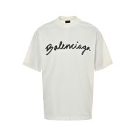 バレンシアガ 激安通販 コピー 半袖 Tシャツ コットン ホワイト 柔らかい 花柄