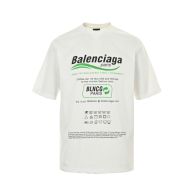 バレンシアガ 激安通販 コピー 半袖 Tシャツ コットン ホワイト 柔らかい 花柄