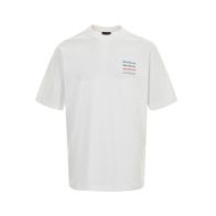 バレンシアガ 2024新作 コピー 半袖 Tシャツ コットン ホワイト 柔らかい 花柄