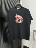 ジバンシィtシャツｎ級品 純綿 丸首 プリント トップス ファッション ゆったり 男女兼用 シンプル ブラック