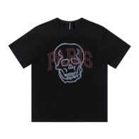 ジバンシィ tシャツ メンズ激安通販 トップス 純綿 丸首 プリント 髑髏ロゴ 男女兼用 ファッション 2色可選 ブラック