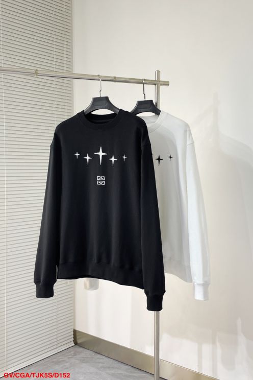 HOT品質保証 ジバンシィ ロンt激安通販 長袖 トップス 純綿 快適 秋服 シンプル ゆったり 流行 プリント ブラック