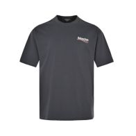バレンシアガ n級品 コピー 半袖 Tシャツ コットン グレー 柔らかい 花柄