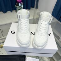 givenchy シューズｎ級品 スポーツシューズ ハイカット スニーカー 厚底 運動靴 レザー ランニング メンズ ホワイト