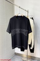 個性的 24年夏新款 ジバンシィ服コピー 半袖 トップス 純綿Tシャツ シンプル 柔らかい ロゴプリント 大人気 ブラック