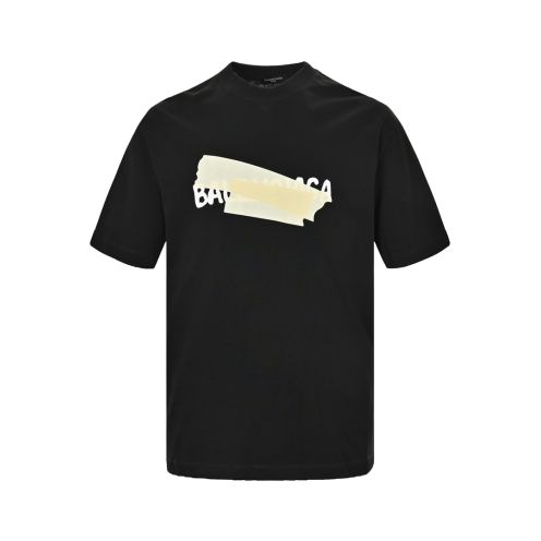 バレンシアガ n級品 コピー 半袖 Tシャツ コットン ブラック 柔らかい 花柄