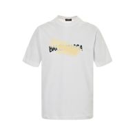 バレンシアガ 偽物 コピー 半袖 Tシャツ コットン ホワイト 柔らかい 花柄