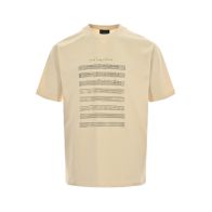 バレンシアガ 激安通販 コピー 半袖 Tシャツ コットン ベージュ 柔らかい 花柄