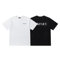 AMIRI 爽やかな アミリ シャツｎ級品 半袖 シンプル 純綿 ロゴプリント 夏 トップス 人気品 2色可選