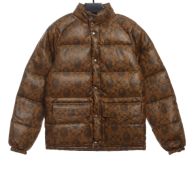 COACHコーチダウンジャケットＮ級品 トップス 厚い 暖かい 防風 保温 柔らかい フワフワ レザー 人気販売 ブラウン