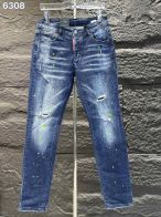 DSQUARED2 限定人気品★セール！ズボンをスーパーコピー デニム素材 柔らかい ジンーズ パンツ ファッション ブルー