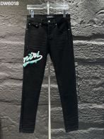 AMIRI 超激得品質保証 ジーンズ505スーパーコピー デニム ズボン 美脚 パンツ 青いロゴ シンプル 柔らかい ブラック
