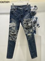 AMIRI 2024新登場の アミリズボン激安通販 シンプル ジンーズ パンツ 大人気 デニム素材 柔らかい ブルー