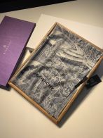 GIVENCHYジバンシー スカーフ シルクコピー 冷感 紫外線対策 薄手 コットン 軽量 綿 おしゃれ ふんわり 冷房対策 グレイ