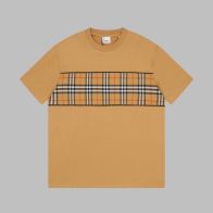 バーバリー 2024新作 コピー 半袖 Tシャツ コットン オレンジ 柔らかい 花柄