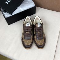 COACHコーチャー サッカーシューズＮ級品 スポーツシューズ 通気性いい 運動 ランニング 人気品 シンプル レザー ブラウン