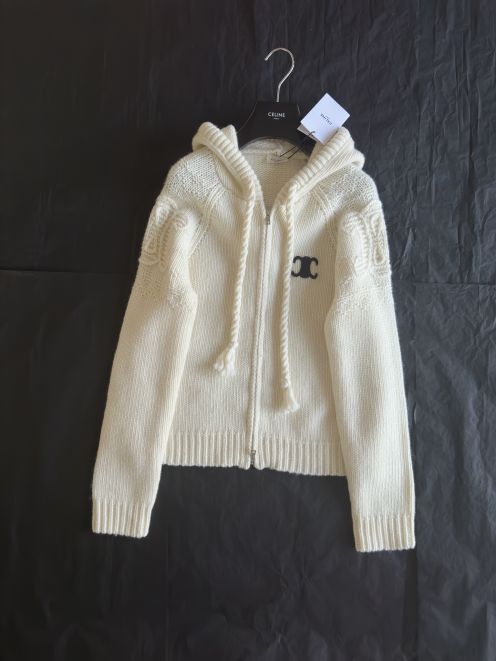セリーヌパーカーＮ級品 セーター ニット 長袖 トップス レディース 春夏 シンプル 人気販売 ホワイト