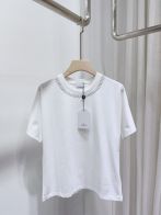 超激得品質保証 モンクレール イヤーマフコピー 純綿 ロゴプリント トップス 丸首 短袖 ファッション 夏服 ホワイト
