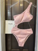みゅう服どこスーパーコピー レディース レトロ コレクション 水着 ワンピース ツイスト セクシー おしゃれ ピンク