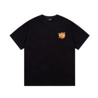 フェンディ n級品 コピー 半袖 Tシャツ コットン ブラック 柔らかい 花柄