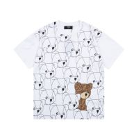 フェンディ FENDI限定 コピー 半袖 Tシャツ コットン ホワイト 柔らかい 花柄