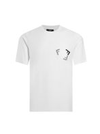 フェンディ FENDI限定 コピー 半袖 Tシャツ コットン ホワイト 柔らかい 花柄