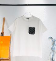 限定人気品★セール！ディオールtシャツ楽天激安通販 短袖 トップス 純綿 プリント 夏服 ゆったり 男女兼用 ホワイト