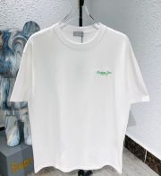 超激レア人気新作 ディオール アトリエ tシャツＮ級品 短袖 トップス 純綿 ロゴ刺繍 夏新品 ゆったり 男女兼用 ホワイト