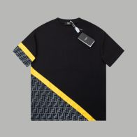 フェンディ 偽物 コピー 半袖 Tシャツ コットン ホワイト 柔らかい 花柄