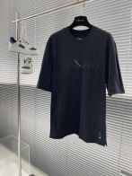 フェンディ FENDI限定 コピー 半袖 Tシャツ コットン ブラック 柔らかい 花柄