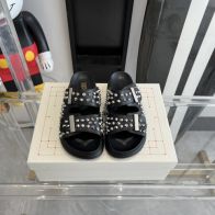 McQueen アレキサンダーマックイーン靴Ｎ級品 サンダル スリッパ シンプル 夏シューズ ブラック