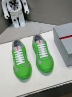 PRADAププラダ シューズ偽物 スポーツシューズ 運動 ランニング カジュアル 通気性いい 通学 ファッション グリーン