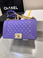 シャネル 定番人気物 スーパーコピー バッグ レザー ブルー 軽量 チェーンバッグ 人気