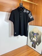ディオールトップスＮ級品 ポロシャツ トップス シャツ 半袖 春夏新作 シンプル 通気性いい シンプル ブラック