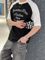 超激レア人気新作 ディオール tシャツ レディース激安通販 短袖 トップス 純綿tシャツ プリント 人気服 ブラック