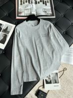ミュウミュウツーＮ級品 長袖 Tシャツ トップス シンプル 純綿 高品質 秋冬服 大人気 ゆったり ホワイト