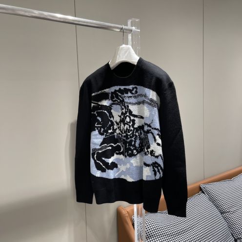 HOT品質保証 バーバリー カシミア セータースーパーコピー ニット アウター 暖かい ファッション ブラック