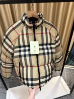 バーバリー ダウン ジャケット メンズスーパーコピー トップス アウター 格子模様 シンプル 暖かい ブラウン