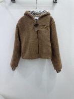 シュプリーム バーバリー ジャケットＮ級品 ジャケット トップス 柔らかい ウール もこもこ 少女感 ゆったり 高級品 ブラウン