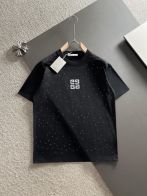 ジバンシィ GIVENCHY限定 コピー 半袖 Tシャツ ウール コットン ブラック 柔らかい 花柄